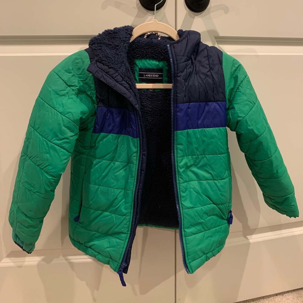 Boys’ Lands’ End winter coat